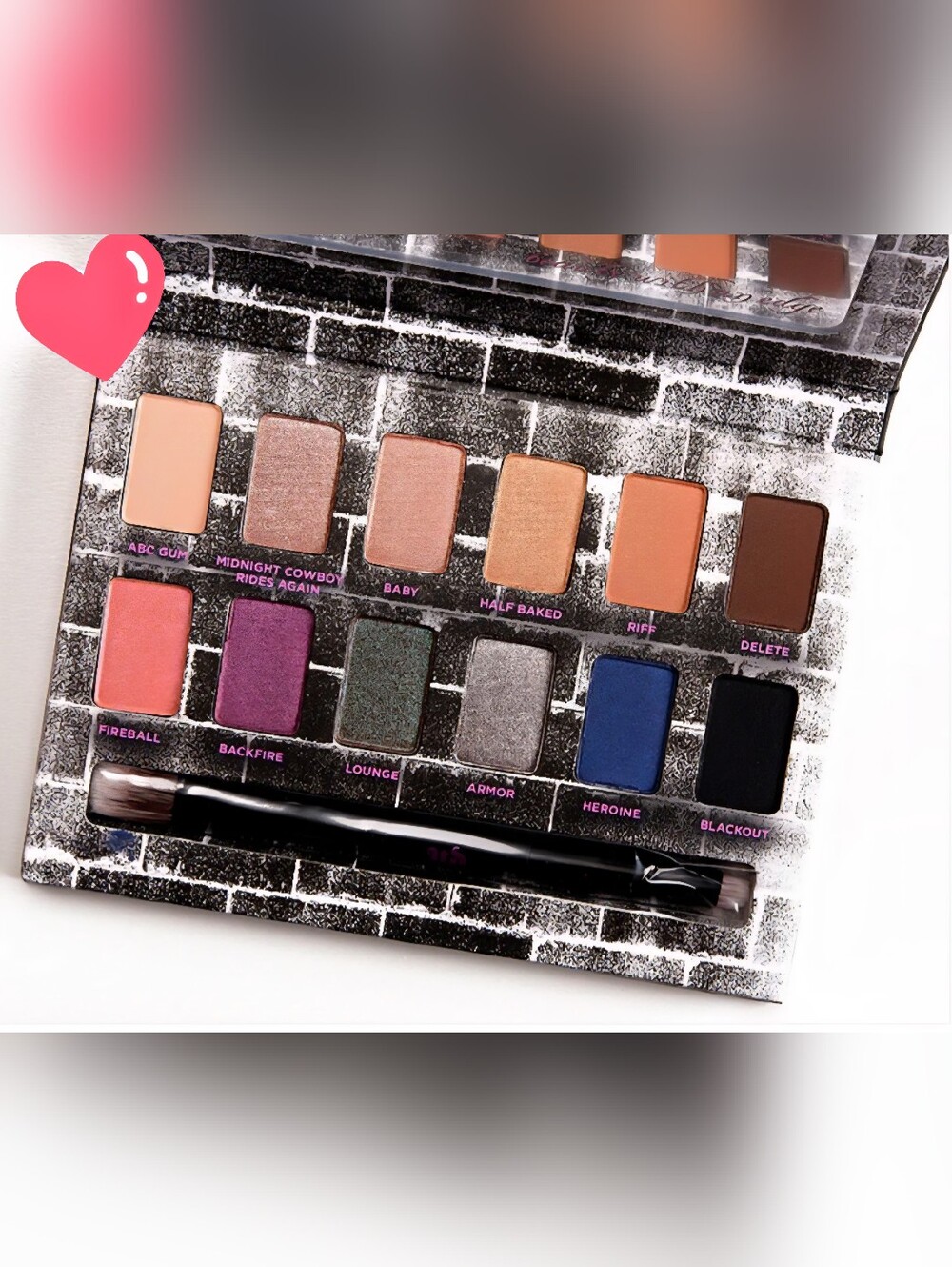 NEW Urban Decay Nocturnal Shadow Box Palette